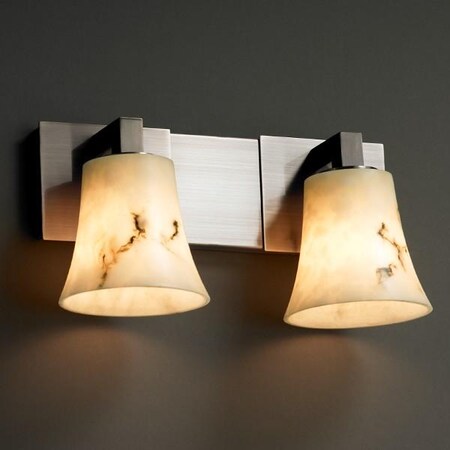 Justice Design Group Modular 2-Light Bath Bar FAL-8922-10-CROM